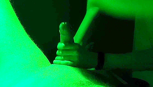 Neon Sauna Suck-Off: Twink Finds Juicy Dick for Cum-Hungry Fun