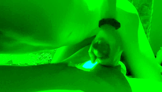 Neon Sauna Suck-Off: Twink Finds Juicy Dick for Cum-Hungry Fun