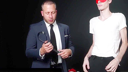 Submissive Twink's Tight Hole Wrecked by Dominant Stud