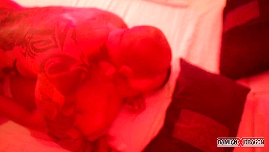 Damian Dragon Gets Pounded in Wild Threesome Action With Kenn