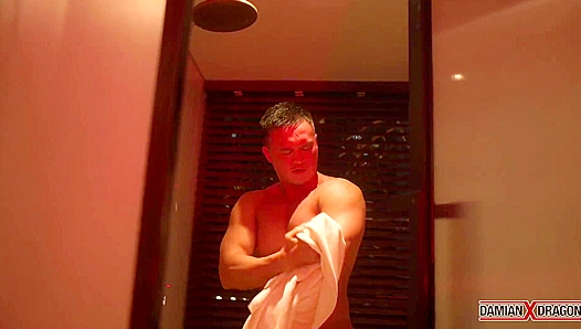 Damian Dragon Gets Pounded in Wild Threesome Action With Kenn