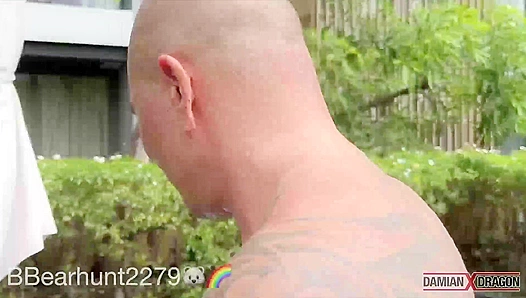 Damian Dragon and BeBearhunt2279 Fucking Raw, Sucking Dick, and Cumsplattering Each Other