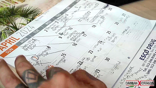 Damian Dragon and Sylvester YesBear Barebacking in a Wild Fourway