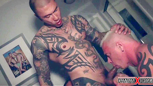 Damian X Dragons Lovers Sucking Hard Cocks Like Filthy sluts