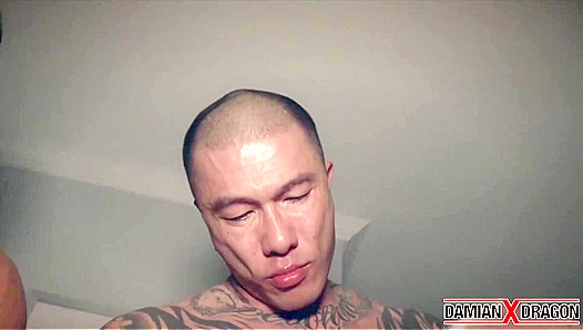 Asian Damian X Dragons Gets Railed Bareback By RC And Digger In Wild 3-Way