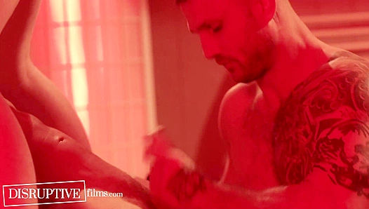 Carter Woods Chases Crush to Bathhouse, Watches Wild DP Threesome Explode with Filthy Passion