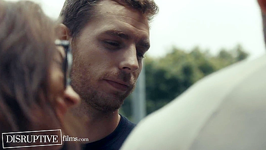 Carter Woods Chases Crush to Bathhouse, Watches Wild DP Threesome Explode with Filthy Passion