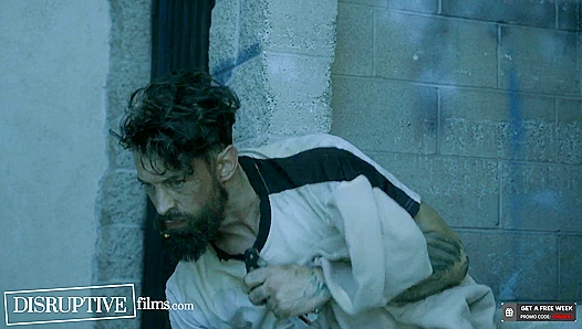 Good Samaritan Roman Todd Feeds and Fucks Homeless Guy, Alpha Wolfe Pounds Hard