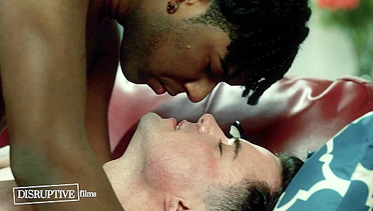 Sensitive Ebony Hunk Gets Dominated Hard By Online Hookup