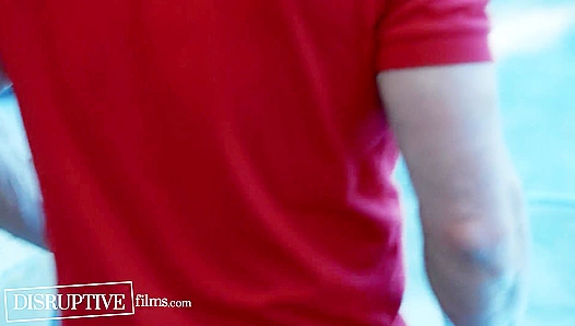 Stepdad Helps Injured Stepson Shower and Get Off Brutally DisruptiveFilms