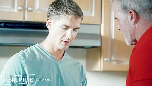 Stepdad Helps Injured Stepson Shower and Get Off Brutally DisruptiveFilms