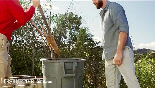 Handyman Gets Sucked Dry by Spoiled Twink Jack Bailey, Cliff Jensen Pounds Hard