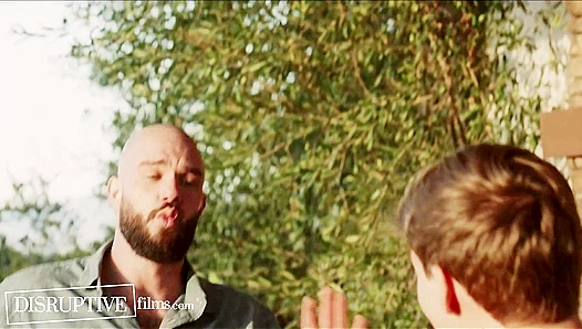 Handyman Gets Sucked Dry by Spoiled Twink Jack Bailey, Cliff Jensen Pounds Hard