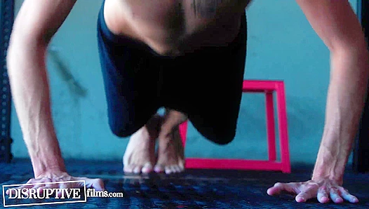 MMA Beasts Christian Wilde and Troy Accola Pound Each Other Raw in the Locker Room After a Savage Match