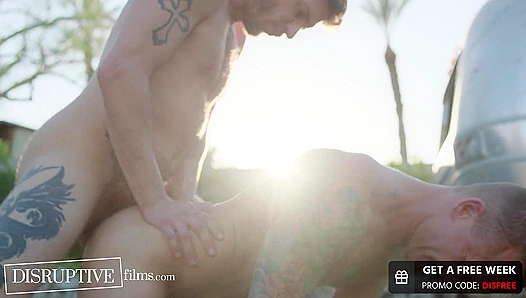 Dudes from App Hook Up, Shoving Dick Deep, Sweat Dripping Wildly