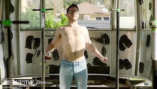 Dudes from App Hook Up, Shoving Dick Deep, Sweat Dripping Wildly