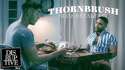 Perverted Bed and Breakfast Owner Creeps On, Seduces, and Roughly Fucks Stranded Jock Nico Coopa, Brock Banks