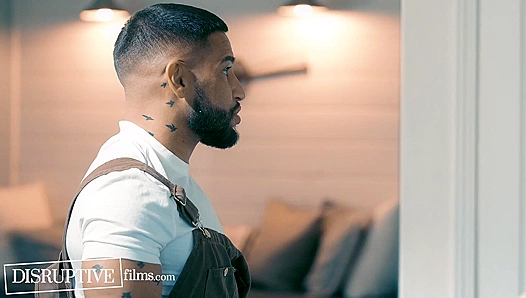 Perverted Bed and Breakfast Owner Creeps On, Seduces, and Roughly Fucks Stranded Jock Nico Coopa, Brock Banks