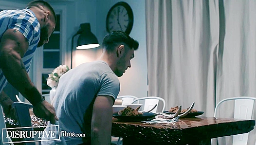 Perverted Bed and Breakfast Owner Creeps On, Seduces, and Roughly Fucks Stranded Jock Nico Coopa, Brock Banks