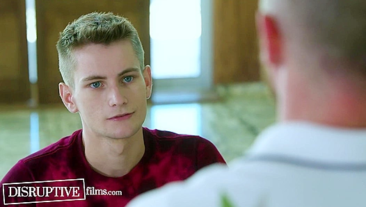 Doctor Prepares College Twink for Raw Anal with Trevor Harris and Brian Bonds, Shouting Dirty