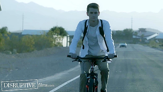 Conflicted Christian Twink Runs Away, Gets Pounded by Older Man Trevor Harris and Pierce Paris