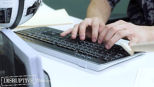 Risky Game Of Who Can Fuck The Boss Ends In Intense Office Threesome