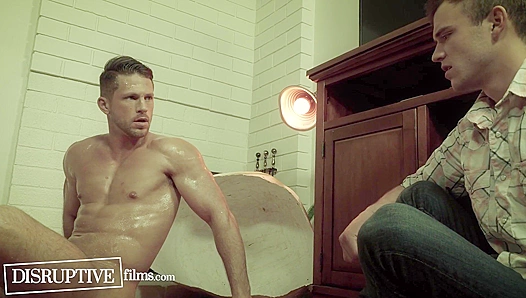 Twink Gets His Tight Ass Ripped by Alien Jock Roman Todd, Scott Finn Pounds Hard