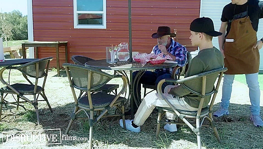 Stepson Craves His Stepdad’s Cock, Lance Charger Pounds Dylan Hayes Raw