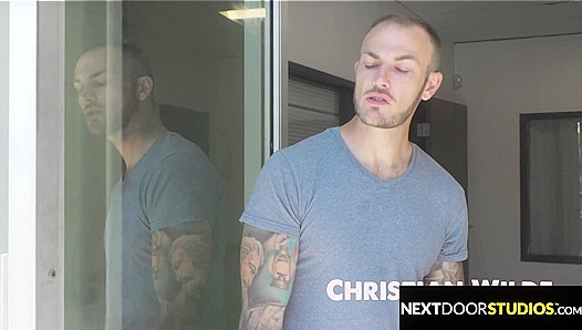 Loud-Mouth Stepson Gets Roughly Rammed by Tattooed StepDILF Next Door Taboo Action