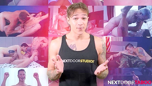 Stepbro Pledge Gets Hammered, Dripping Cum, Carter Woods Fucks Theo Brady Raw