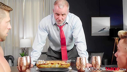 NextDoorTaboo - Roman Todd Rides Carter DelRay’s Dick While Trevor Harris Watches Intensely