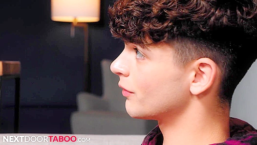 Next-Door Twink Gets Sucked and Fucked by His Secret Pornstar Bro