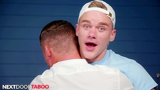 Horny Roman Todd Pounds GF's Hot Stepson Jonathan Tylor, Neighbors Hear the Wild Action Next Door