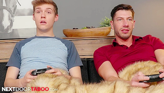 NextDoorTaboo Jock Stepbro Drills Hunk Stepbrother's Virgin Ass Hard