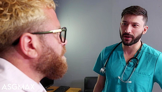 PrideStudios Doctor Fucks Riley Mitchell’s Throat Problem Away With His Massive Cock