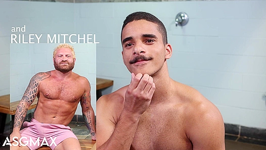 Jock Gets Pounded Bareback in Shower by Older Dudes, Moans So Fucking Loud