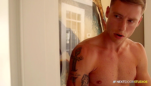 Johnny Pounds His Stepbro While He Watches, Cocksucking Bastard Gets Fucked Senseless