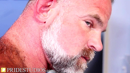 Hunk Over 30 Pounds Older Man's Hairy Ass Hard and Fast