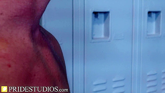 Latino Jock Marco Lorenzo Deepthroats Kyle Hart’s MONSTER Dick Like a Pro