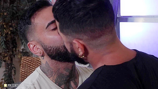 Muscled Hunk Rikk York Fucks Petite Latino's Tight Ass relentless pounding