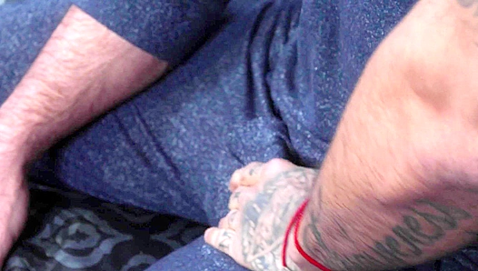 Rikk York Shoves His Tongue Deep Into His Muscled BF’s Tight Ass