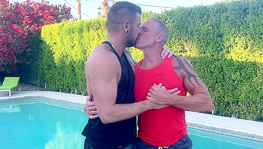 Daddy Dallas Steele Sucks Dolf Dietrich’s Massive Dick, Making Him Moan Loudly  "Men Over 30"