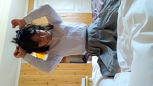 Cross-Dressing Boys Jack Off in Uniform, Cocks Pulsing Wildly