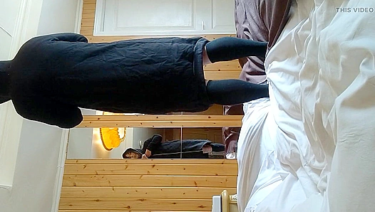 Cross-Dressing Boys Jack Off in Uniform, Cocks Pulsing Wildly