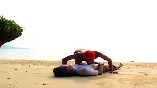 Lifeguard Rescues Surfer, Then Fucks His Ass Hard With a Savage Cock Dive