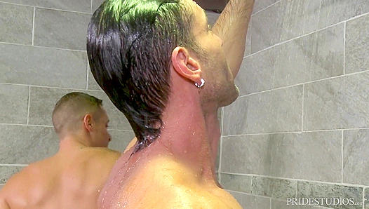 Muscled Hunk Pounds Partner's Ass Until He Screams