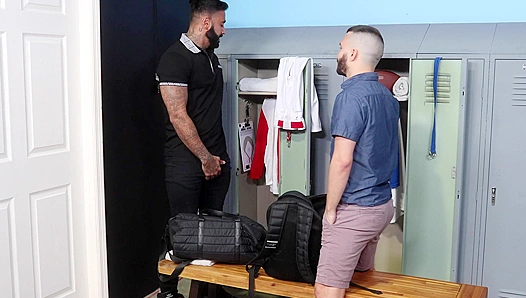 Muscled Rikk York Fucks Jock Hard Doggy Style, Pounding His Ass Over 30