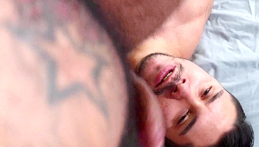Big Hairy Hunk Rips Jock’s Mouth Open With His Meaty Dick  "Men Over 30"