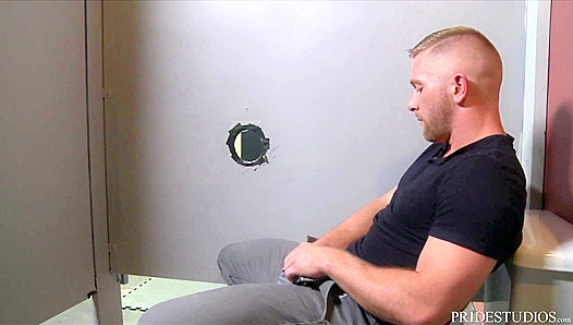 Glory Hole Champ Gets His Ass Ripped By A Raging Dick At PrideStudios