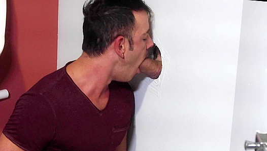 Glory Hole Action - I Said Shove That Cock Through For Some Raw, Uncut Fun